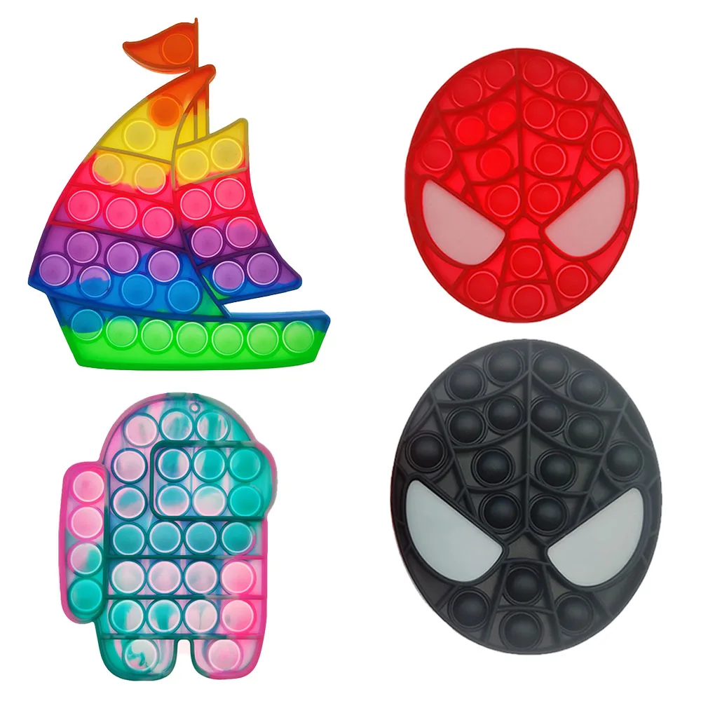 18Cm New pop it Fidget ToyWatercraft Spider-Man Android Pop it Colors Simple Dimple Push Bubble Sensory Stress Autism Toy
18Cm New pop it Fidget ToyWatercraft Spider-Man Android Pop it Colors Simple Dimple Push Bubble Sensory Stress Autism Toy