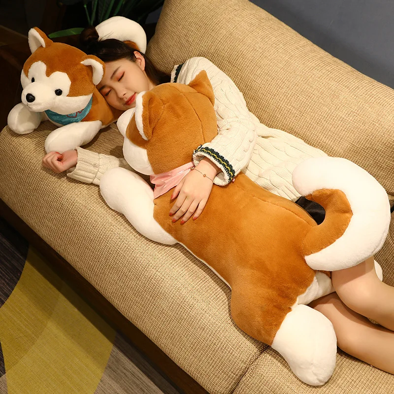 40-80cm Cute Lying Akita Dog Plush Toy Stuffed Soft Animals Shiba Inu Chai Dog Sleep Doll Pillow Kawaii Toys Gift for Children
40-80cm Cute Lying Akita Dog Plush Toy Stuffed Soft Animals Shiba Inu Chai Dog Sleep Doll Pillow Kawaii Toys Gift for Children
