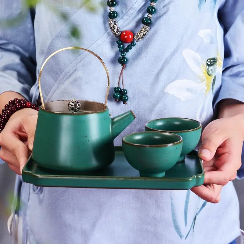 Kung Fu Dekoration Travel Kitchen Shabby Chic Mutfak Organizer Teapot Home Decoration Accessories Pot Teaware Chinese Tea Set
Kung Fu Dekoration Travel Kitchen Shabby Chic Mutfak Organizer Teapot Home Decoration Accessories Pot Teaware Chinese Tea Set