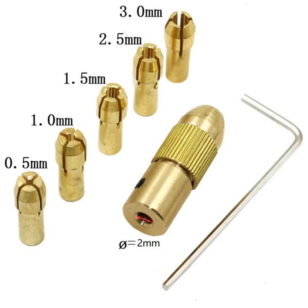 7Pcs/set Drill Chuck 0.5-3mm Mini Electric Drill Bit Chuck Adapter Copper Collet Cap For Rotary Power Tools
7Pcs/set Drill Chuck 0.5-3mm Mini Electric Drill Bit Chuck Adapter Copper Collet Cap For Rotary Power Tools