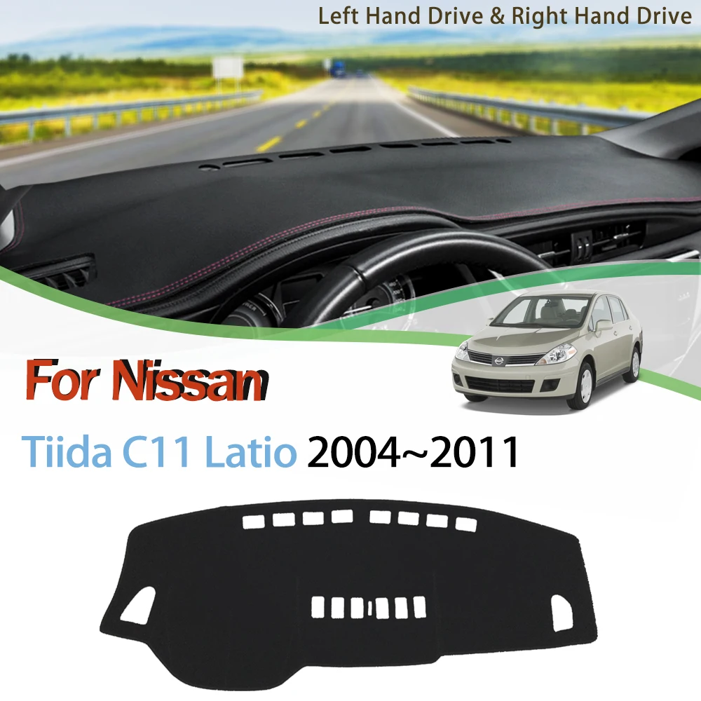 for Nissan Tiida C11 2004~2011 Anti-Slip Mat Dashboard Cover Pad Sunshade Dashmat Accessories Tiida Latio Versa Trazo Sedan 2006
for Nissan Tiida C11 2004~2011 Anti-Slip Mat Dashboard Cover Pad Sunshade Dashmat Accessories Tiida Latio Versa Trazo Sedan 2006
