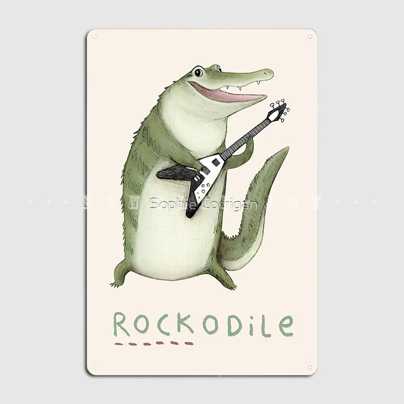 Металлический плакат Rockodile, задний плакат для кинотеатра, искусственный гараж, индивидуальный настенный плакат
Металлический плакат Rockodile, задний плакат для кинотеатра, искусственный гараж, индивидуальный настенный плакат