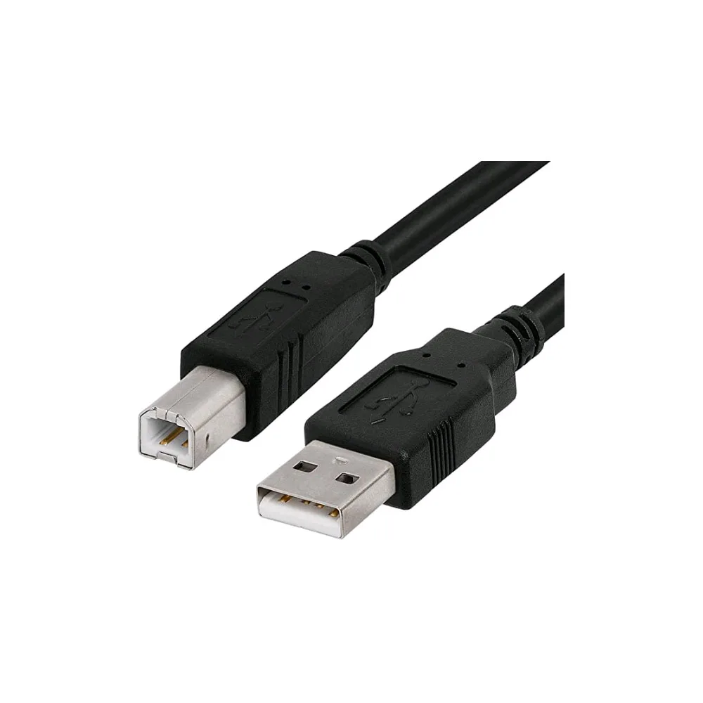 Cmple - USB Printer Cable USB 2.0 A Male To B Male USB Cord for Printers, Scanners, External Hard Drives Camera -1.5M, Black
Cmple - USB Printer Cable USB 2.0 A Male To B Male USB Cord for Printers, Scanners, External Hard Drives Camera -1.5M, Black