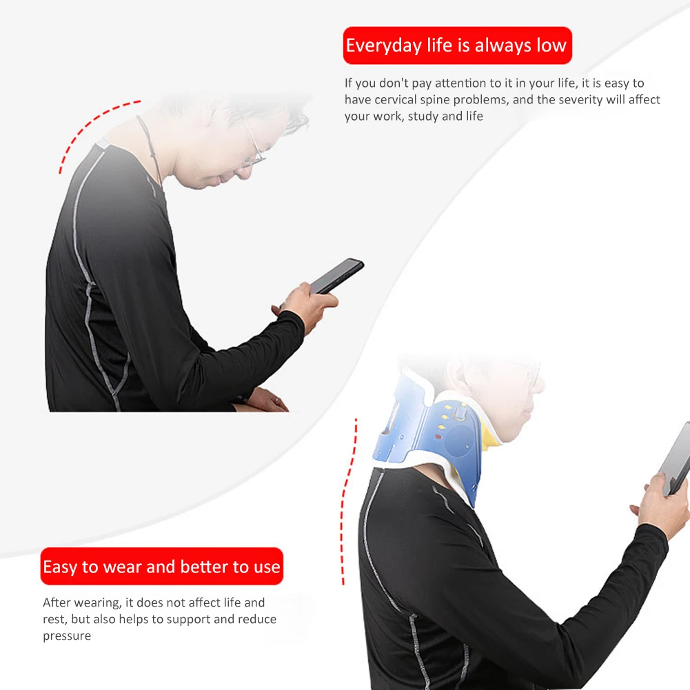 Pain Relif Cervical Protector Support Collar Health Care Products for Adults Neck Vertebra Stretching Correction Collar
Pain Relif Cervical Protector Support Collar Health Care Products for Adults Neck Vertebra Stretching Correction Collar