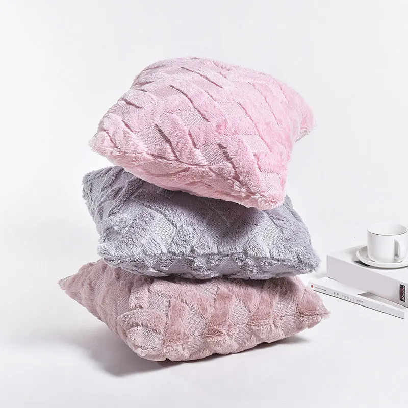 Modern Plush Geometric Cushion Cover Home Decorative Pillowcases Sofa Simple Throw Pillow Covers Living Room Bedroom Pillow Case
Modern Plush Geometric Cushion Cover Home Decorative Pillowcases Sofa Simple Throw Pillow Covers Living Room Bedroom Pillow Case