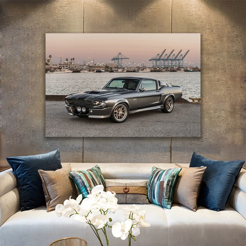 2000 Ford Mustang GT500 Eleanor Car Modular Picture Canvas Prints Painting Wall Art Poster Home For Living Room Decoration Frame
2000 Ford Mustang GT500 Eleanor Car Modular Picture Canvas Prints Painting Wall Art Poster Home For Living Room Decoration Frame