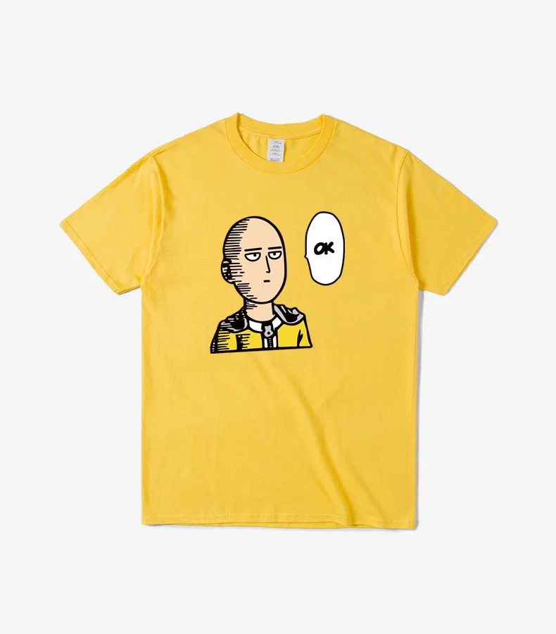 High Quality100% Cotton One punch man T shirts Wen Women Japanese anime Printed casual loose o-neck t-shirt Oversize tops
High Quality100% Cotton One punch man T shirts Wen Women Japanese anime Printed casual loose o-neck t-shirt Oversize tops