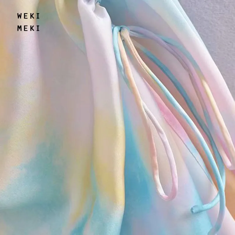 Summer Sexy Woman Dress Fashion Tie-dye Printing Sleeveless V-neck Beach Holiday Mid-Calf Dresses for Women Elegant Party Dress
Summer Sexy Woman Dress Fashion Tie-dye Printing Sleeveless V-neck Beach Holiday Mid-Calf Dresses for Women Elegant Party Dress