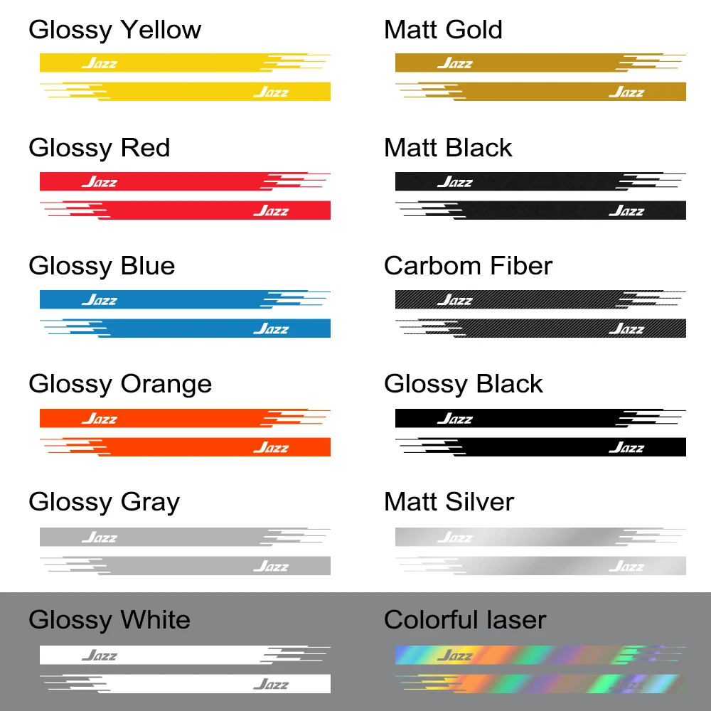 2PCS Car Long Side Skirt Stripes Sticker Vinyl Decal Graphics F Sport DIY Styling For Honda Jazz Tuning Car Styling Accessories
2PCS Car Long Side Skirt Stripes Sticker Vinyl Decal Graphics F Sport DIY Styling For Honda Jazz Tuning Car Styling Accessories