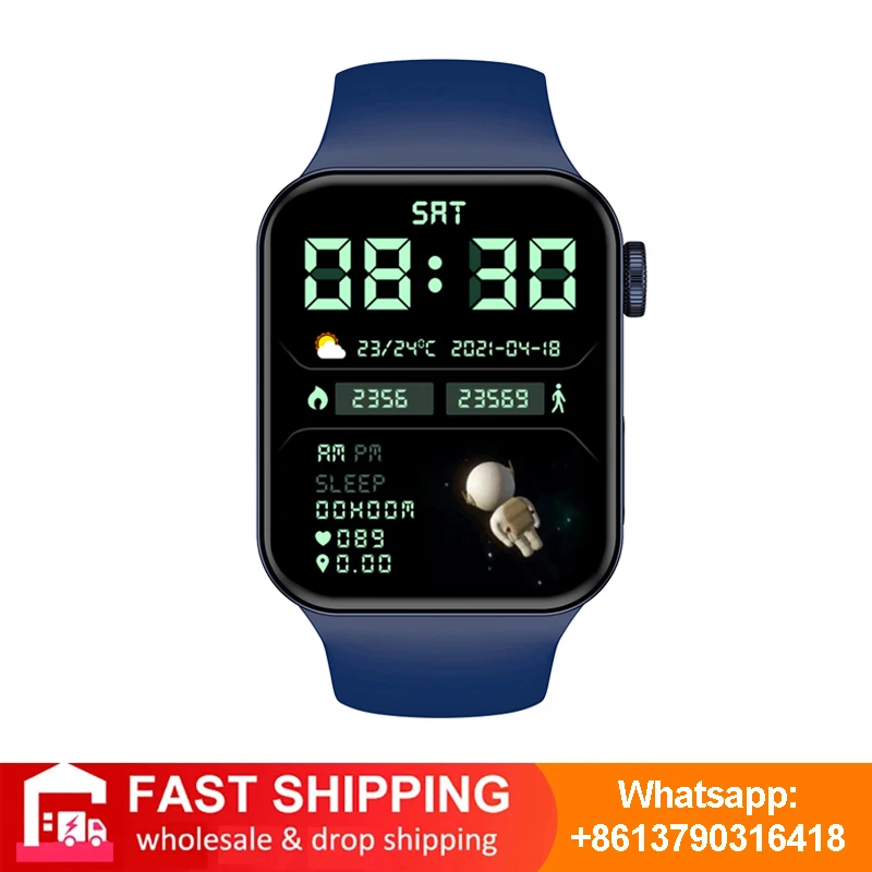 

IWO 7 Series 7 Smart Watch 2021 New Bluetooth Call Split Screen Password Lock IP68 Waterproof Smartwatch PK W37 IWO 13 Pro W56