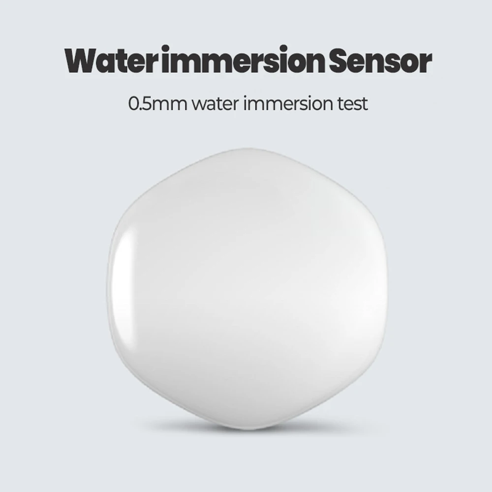 WiFi Wireless Water Immersion Sensor Flood Detector Tuya Intelligent Home Life IPX6 Waterproof APP Remote Push Information
WiFi Wireless Water Immersion Sensor Flood Detector Tuya Intelligent Home Life IPX6 Waterproof APP Remote Push Information