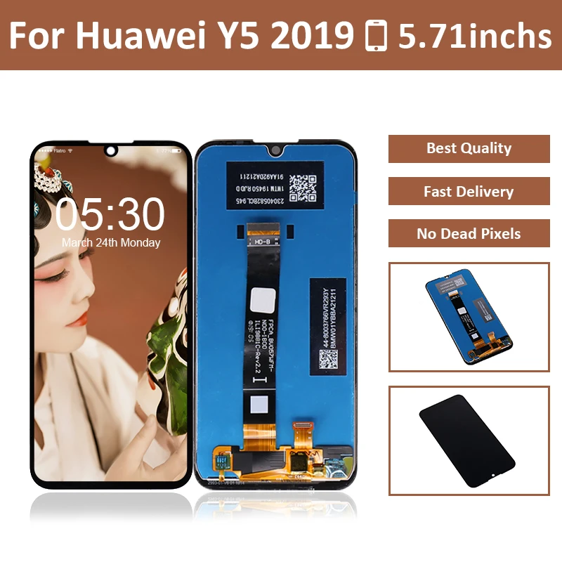Дисплей для Huawei Y5 2019, ЖК-дисплей, сенсорный экран, Замена для Huawei Y 5 2019 детской модели, LX1,LX2,LX3, протестированный ЖК-экран для телефона
Дисплей для Huawei Y5 2019, ЖК-дисплей, сенсорный экран, Замена для Huawei Y 5 2019 детской модели, LX1,LX2,LX3, протестированный ЖК-экран для телефона