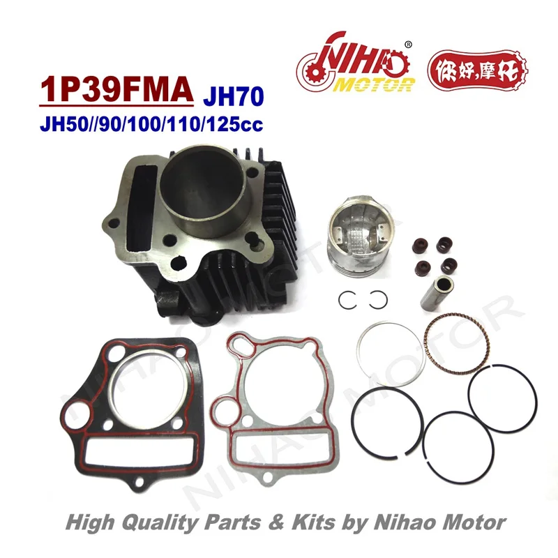 Цилиндр 05 C100 Assy 50 мм 100cc Alpha 1P47FMC JH70 детали двигателя MOTOLAND VENTO регуmoto IRBIS Nihao