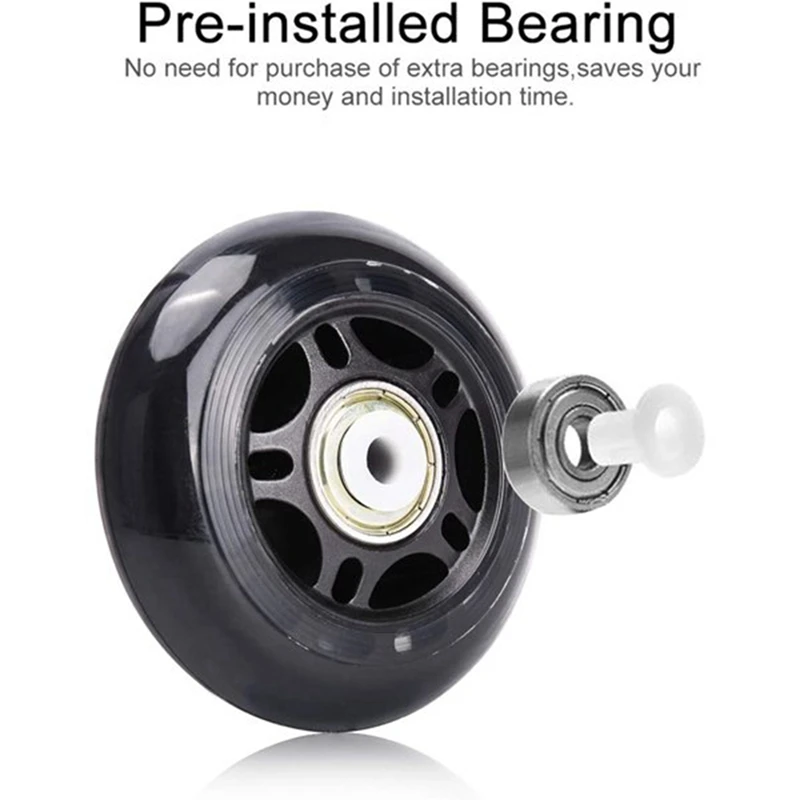 12 Pcs Inline Skate Wheels Beginner's Roller Blades Replacement Wheel with Bearings Rollerblade Wheels 70X24mm
12 Pcs Inline Skate Wheels Beginner's Roller Blades Replacement Wheel with Bearings Rollerblade Wheels 70X24mm