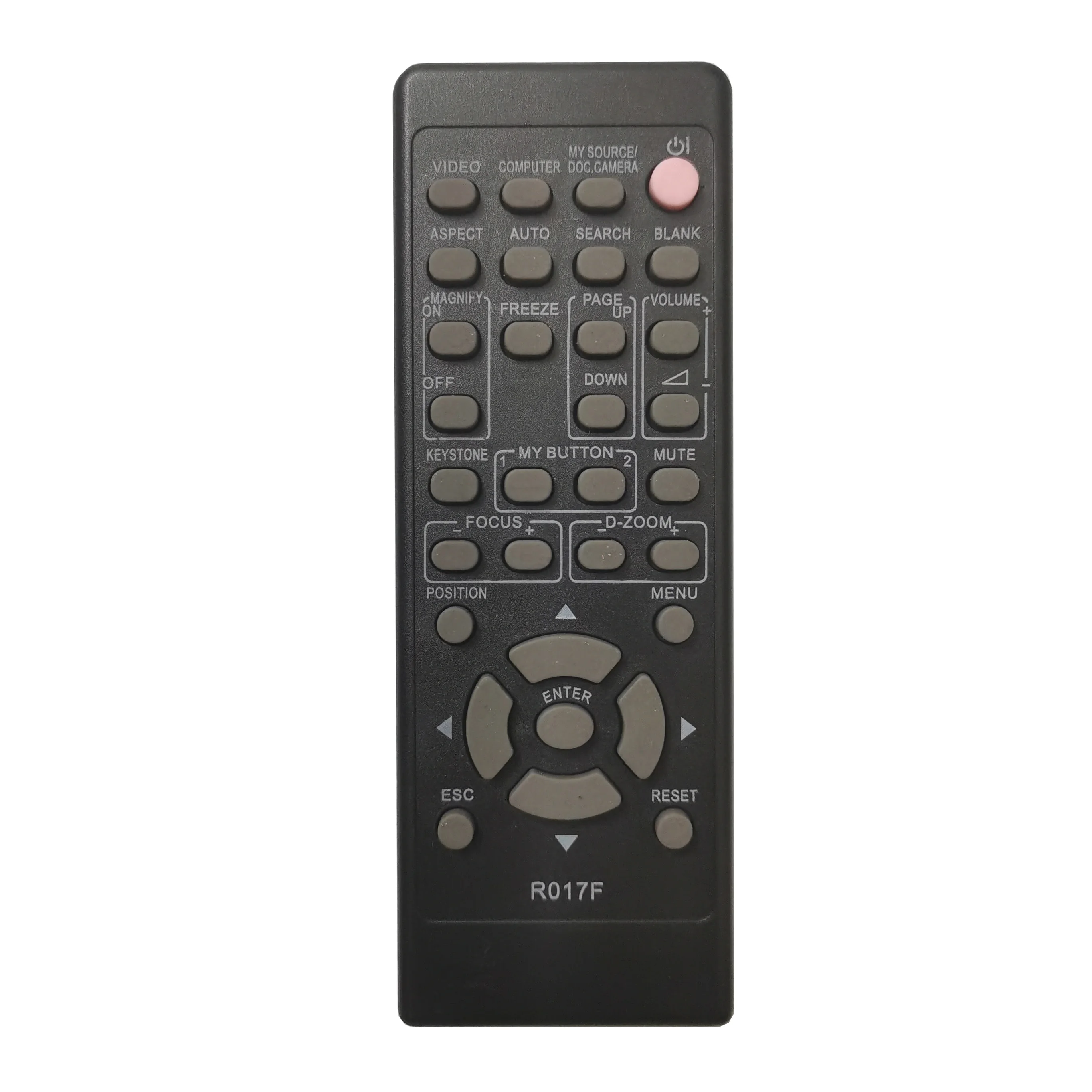 Suitable for Hitachi projector remote control R017F HCP-2200X HCP-70X CP-X2520 CP-X253 CP-X254 CP-X2511 CP-A221N CP-A301N
Suitable for Hitachi projector remote control R017F HCP-2200X HCP-70X CP-X2520 CP-X253 CP-X254 CP-X2511 CP-A221N CP-A301N