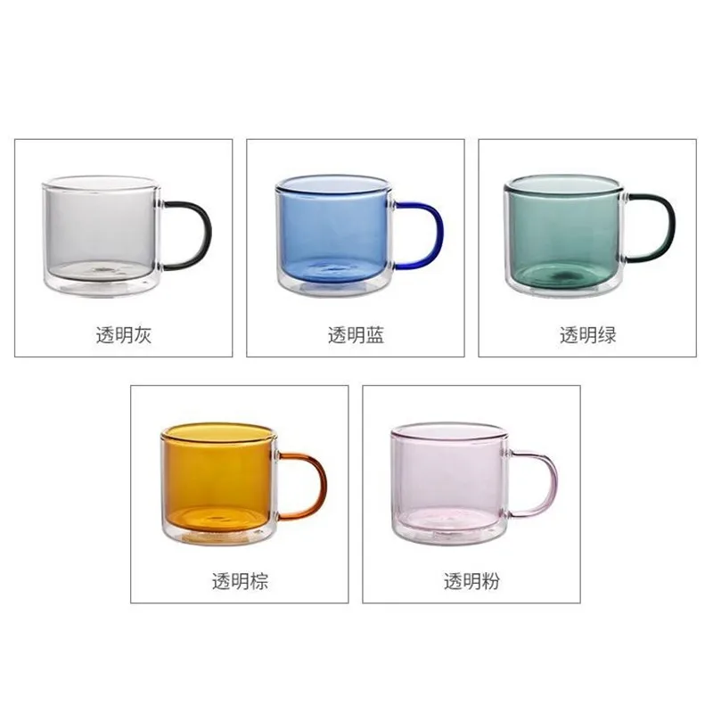 250ml Wine Glasses Drinking Tumbler Whiskey Vodka Cup Coffee Juice Water Cups Tea Creative Mug Double Bottom Glass Mugs For Home
250ml Wine Glasses Drinking Tumbler Whiskey Vodka Cup Coffee Juice Water Cups Tea Creative Mug Double Bottom Glass Mugs For Home