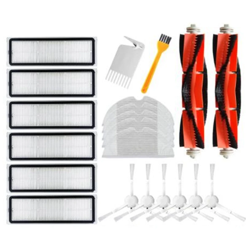 Main Brush Mop Cloth Cleaning Tool Kit for Xiaomi Mijia 1C STYTJ01ZHM Robot Vacuum Cleaner Parts Accessories
Main Brush Mop Cloth Cleaning Tool Kit for Xiaomi Mijia 1C STYTJ01ZHM Robot Vacuum Cleaner Parts Accessories
