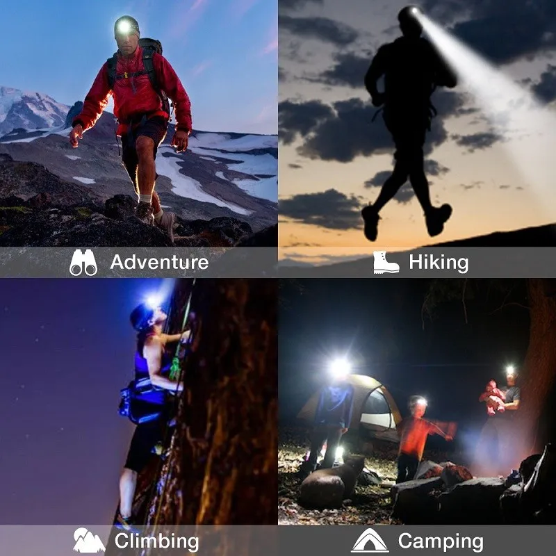 XHP50.2 Headlamp Hight Lumens Rechargeable XPG COB yellow Red light LED Headlight Body Motion Sensor Head light For Hiking
XHP50.2 Headlamp Hight Lumens Rechargeable XPG COB yellow Red light LED Headlight Body Motion Sensor Head light For Hiking