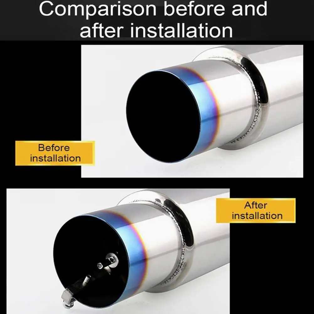 Exhaust Pipe Sounder Size Motorbike Car Exhaust Tip Simulator Valve Universal Muffler Sound Pipe Blow Whistle Turbo Fake V5V3
Exhaust Pipe Sounder Size Motorbike Car Exhaust Tip Simulator Valve Universal Muffler Sound Pipe Blow Whistle Turbo Fake V5V3