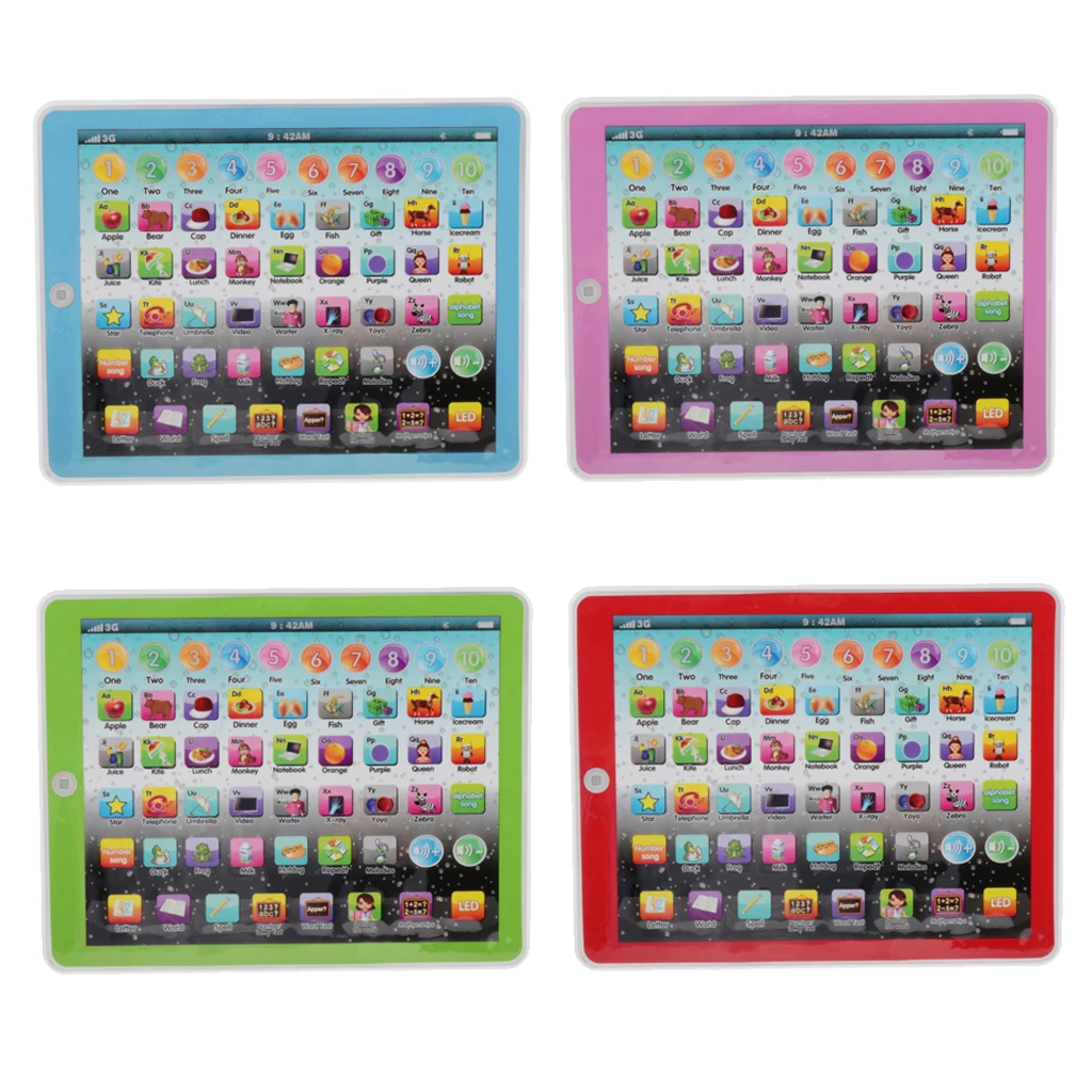 

Kids Tablet - Touch and Learn Toddler Tablet - Learning & Training Kid's Abilities - Early Development Electronic Activity Game