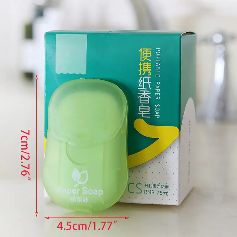 100PCS Portable Disinfecting Soap Paper Washing Hand Bath Scented Soap Sheets for Home Travel Use
100PCS Portable Disinfecting Soap Paper Washing Hand Bath Scented Soap Sheets for Home Travel Use