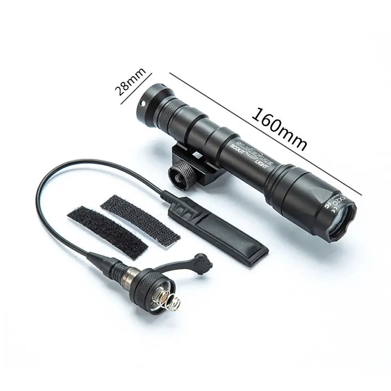 Magorui SF M600U Scout Light LED 500 Lumens CREE XP-G R5 Hunting Torch Flashlight
Magorui SF M600U Scout Light LED 500 Lumens CREE XP-G R5 Hunting Torch Flashlight