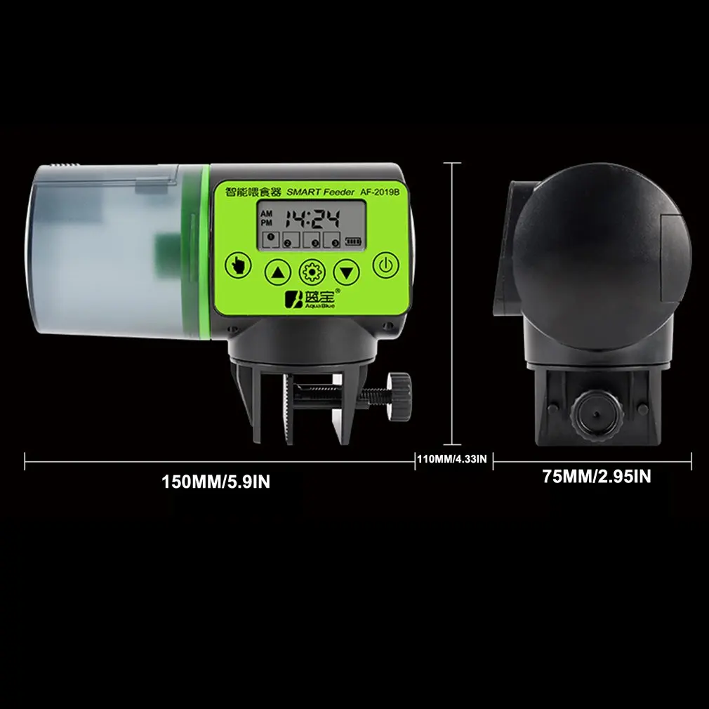 High Quality Smart Automatische Fisch Feeder Aquarium Feeder Aquarium Auto Ftterung Spender mit LCD Zeigt Timer Aquarium Zubeh
High Quality Smart Automatische Fisch Feeder Aquarium Feeder Aquarium Auto Ftterung Spender mit LCD Zeigt Timer Aquarium Zubeh