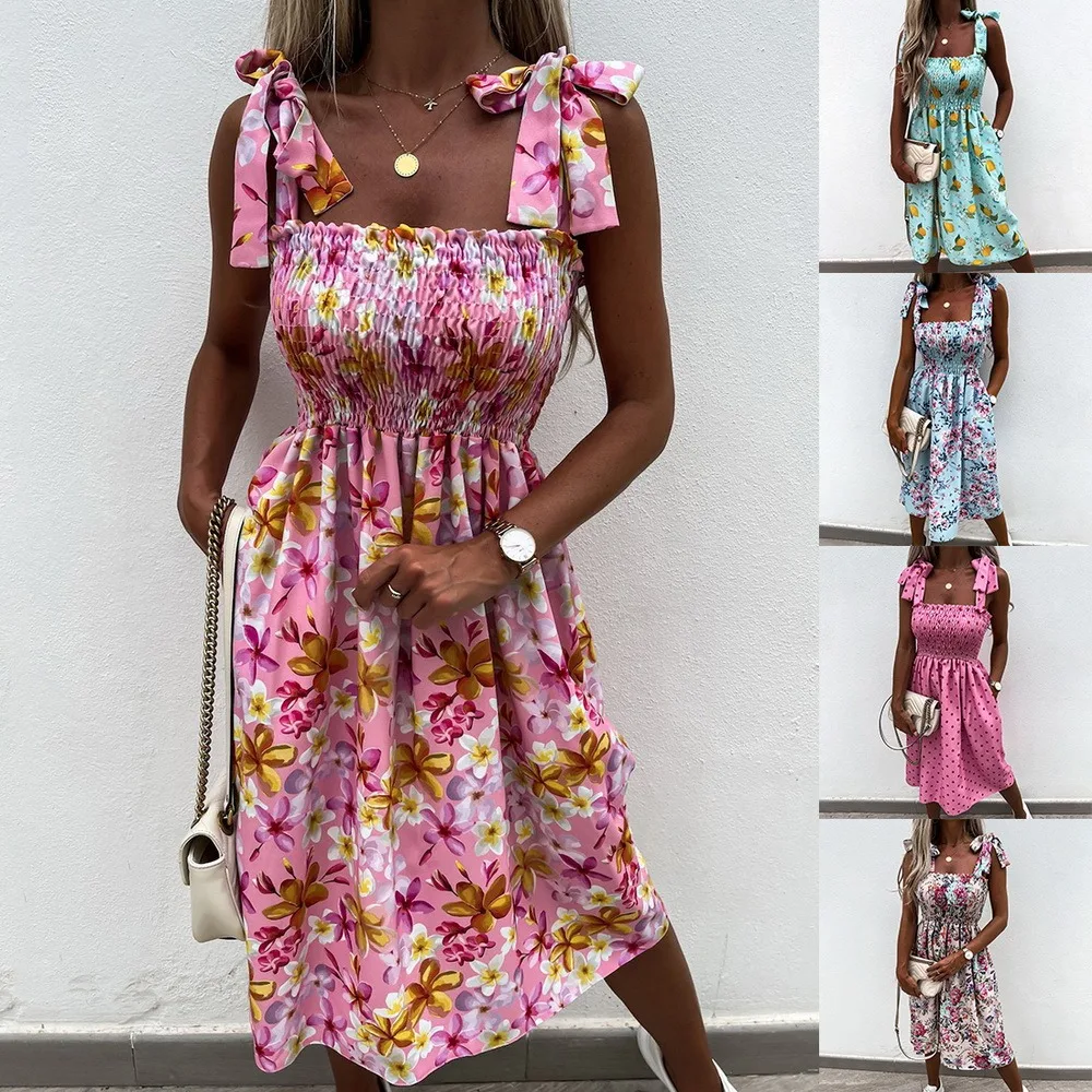 3XL New Off Shoulder Draped Sling Party Dress Women Spring Polka Dot Print A-Line Dress Summer Tie-up Bow Sleeveless Beach Dress
3XL New Off Shoulder Draped Sling Party Dress Women Spring Polka Dot Print A-Line Dress Summer Tie-up Bow Sleeveless Beach Dress