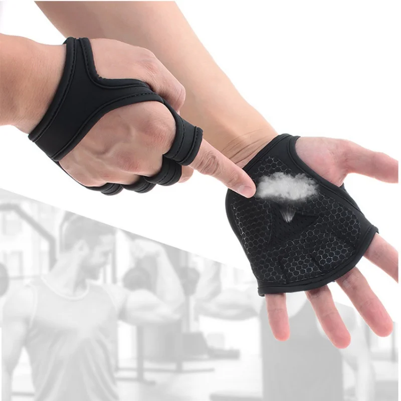 2pcs Weight Training Gloves Fitness Gymnastics Grip Handle Palm Protection Sports Gloves
2pcs Weight Training Gloves Fitness Gymnastics Grip Handle Palm Protection Sports Gloves