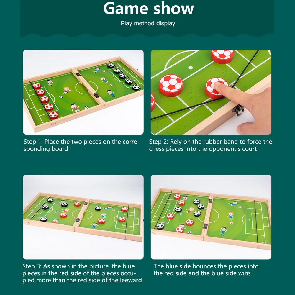 Fast Sling Puck Board Game 3 In 1 Board Game Foldable Chess Game Board Parent-Children Interactive Table Home Game Kids Toys Set 
Fast Sling Puck Board Game 3 In 1 Board Game Foldable Chess Game Board Parent-Children Interactive Table Home Game Kids Toys Set