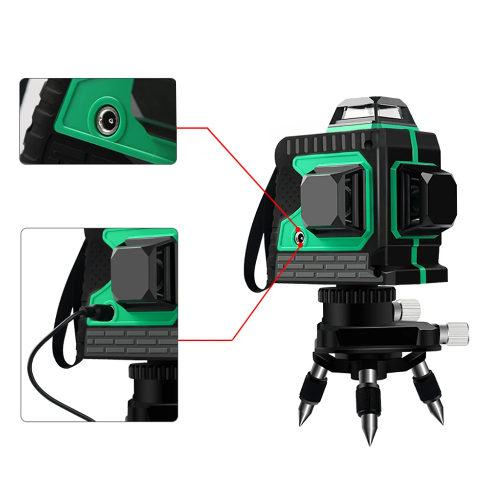 12 Lines Red/Green Laser Level Touch Control Laser Beam Level Meter Professional Line Laser Cross Line Laser With Pivoting Base
12 Lines Red/Green Laser Level Touch Control Laser Beam Level Meter Professional Line Laser Cross Line Laser With Pivoting Base