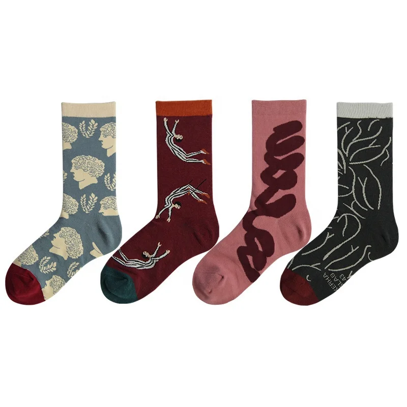 Autumn Winter New Style Middle Stockings Unisex Cotton Lover Reaationary Wholesale Fashion Socks 
Autumn Winter New Style Middle Stockings Unisex Cotton Lover Reaationary Wholesale Fashion Socks