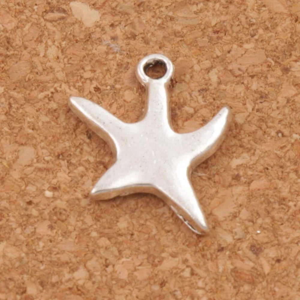 120pcs Smooth Wriggling Sea Star Starfish Spacer Charm Beads Tibetan Silver Pendants Jewelry DIY L117 14x17.5mm
120pcs Smooth Wriggling Sea Star Starfish Spacer Charm Beads Tibetan Silver Pendants Jewelry DIY L117 14x17.5mm
