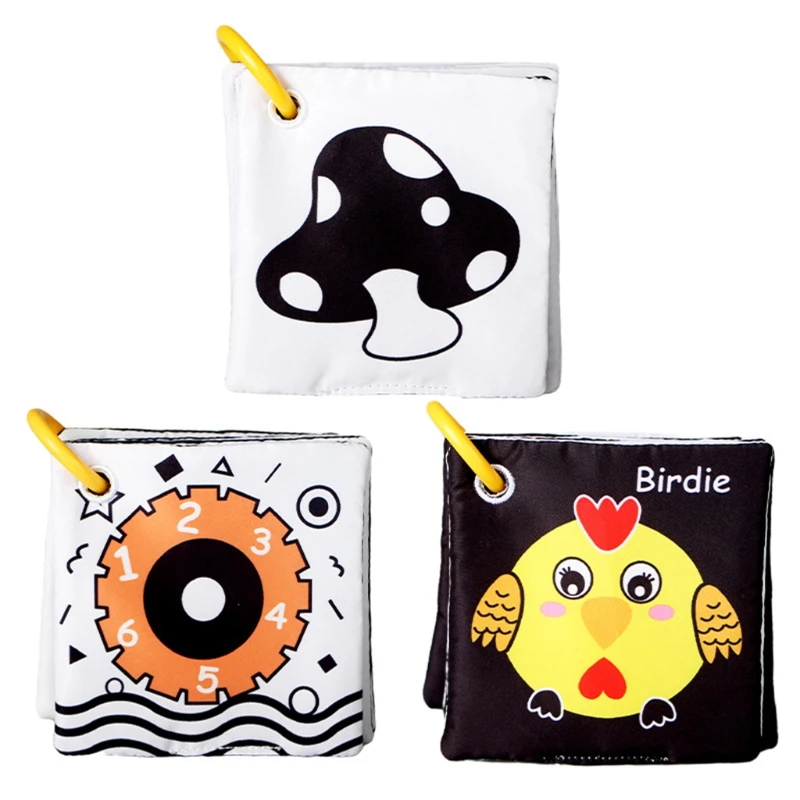 Baby Cloth Book Infant First Book Brain Developmental Shape Color Recognition Preschool Teaching Aid Squeak & Tearproof
Baby Cloth Book Infant First Book Brain Developmental Shape Color Recognition Preschool Teaching Aid Squeak & Tearproof