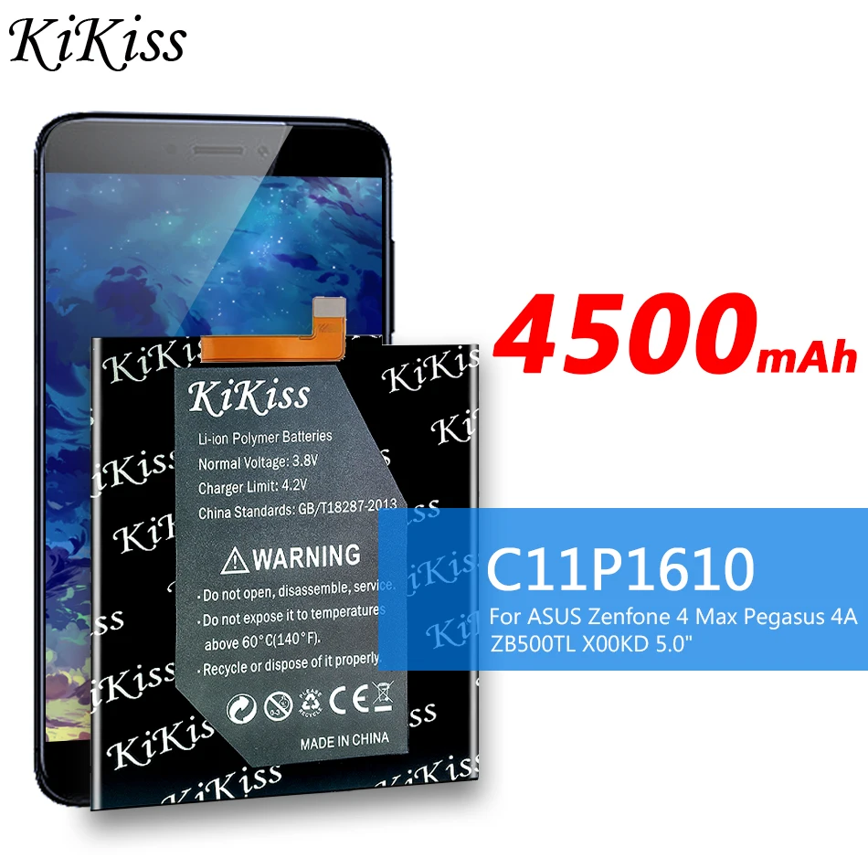Для ASUS C11P1610 батарея для ASUS Zenfone 4 Max 4Max Pegasus 4A Pegasus4A ZB500TL X00KD 5,0 "Zenfone4Max 4500 мАч высокой Ёмкость
Для ASUS C11P1610 батарея для ASUS Zenfone 4 Max 4Max Pegasus 4A Pegasus4A ZB500TL X00KD 5,0 "Zenfone4Max 4500 мАч высокой Ёмкость
