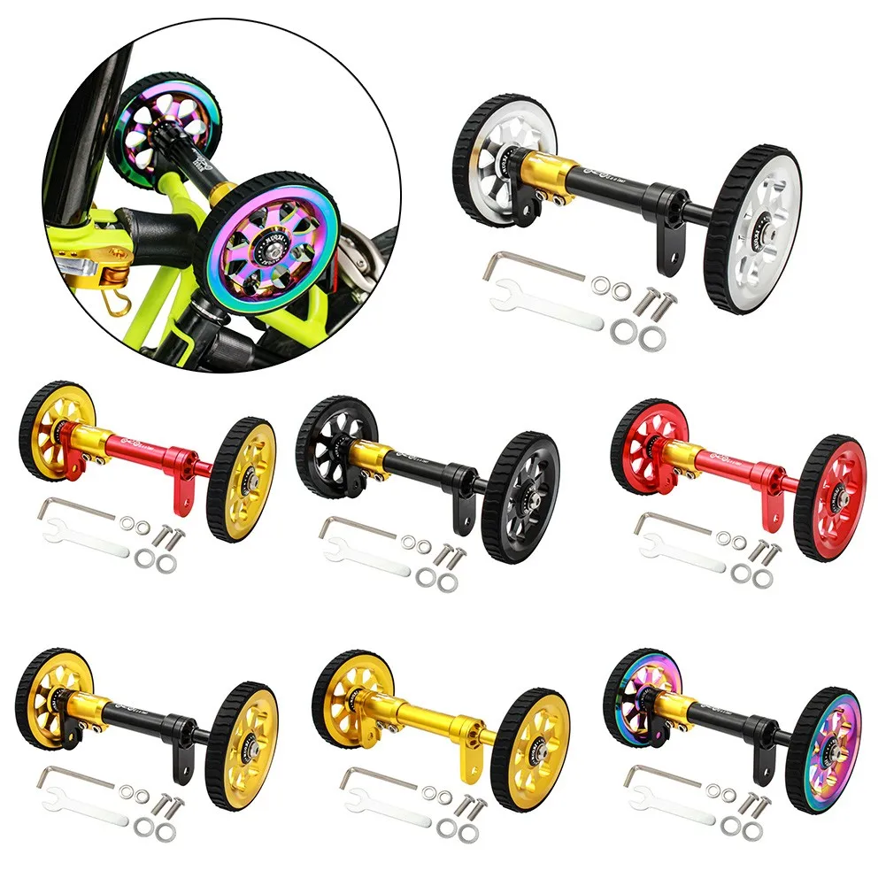 Bicycle Easy Wheel Telescopic Rod Set For Brompton Folding Bike Non-slip Aluminum Widened Wheel Rim Safety Easywheel Accessories
Bicycle Easy Wheel Telescopic Rod Set For Brompton Folding Bike Non-slip Aluminum Widened Wheel Rim Safety Easywheel Accessories