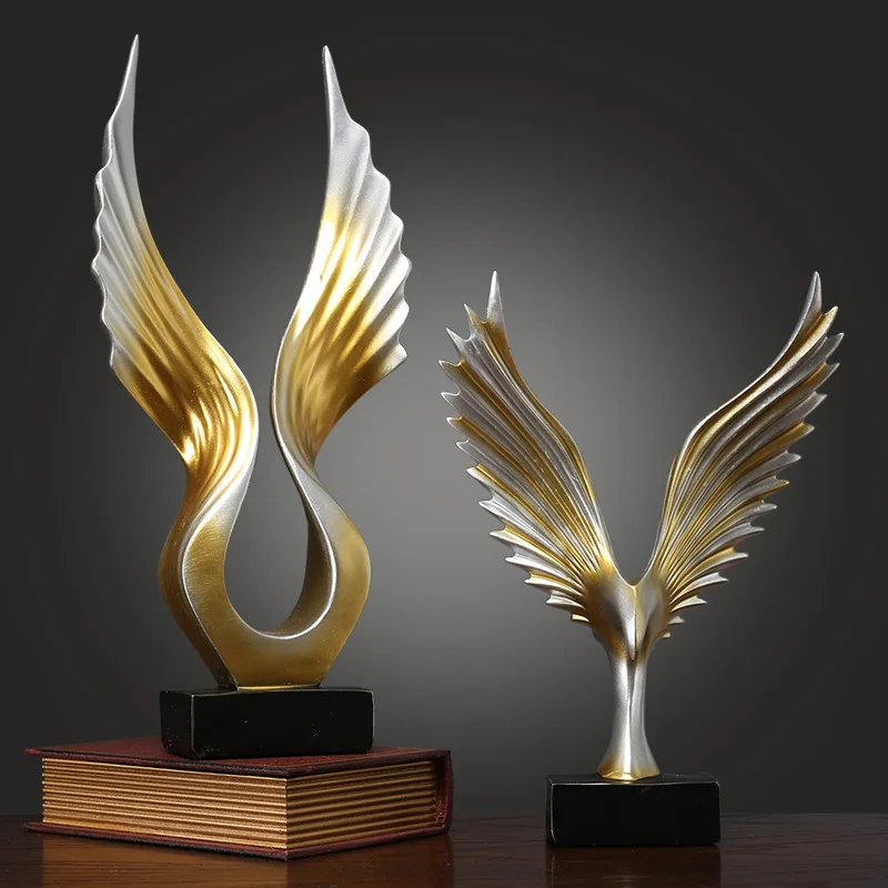 Nordic Creative Angel Wings Crafts Ornament Simple Modern Home Office Living Room Decoration Furnishings Resin Sculpture Artwork
Nordic Creative Angel Wings Crafts Ornament Simple Modern Home Office Living Room Decoration Furnishings Resin Sculpture Artwork