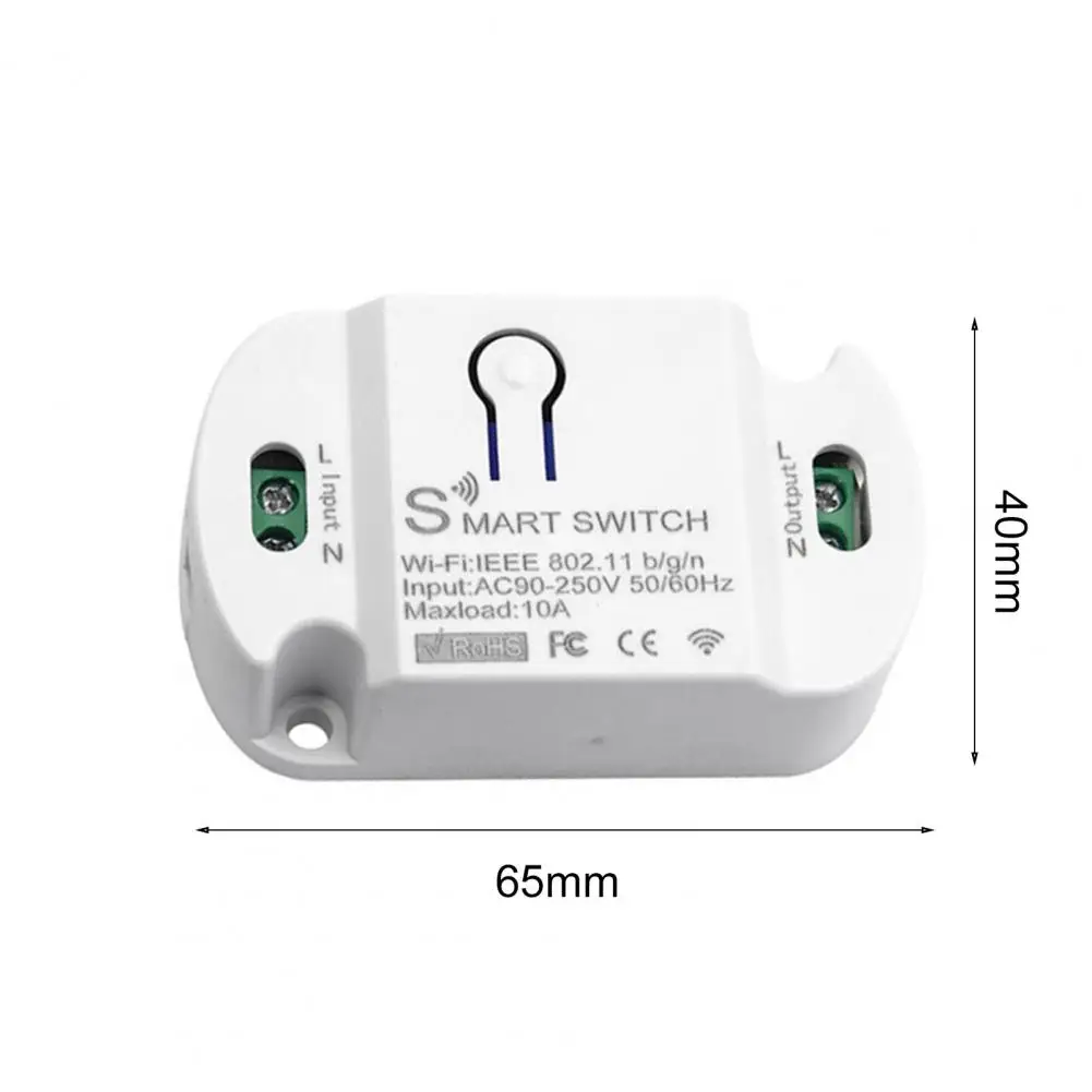 WiFi Smart Switch APP Intelliegent Module Universal Wireless Remote Control Timer Switch Smart Home Light On-off Controller
WiFi Smart Switch APP Intelliegent Module Universal Wireless Remote Control Timer Switch Smart Home Light On-off Controller