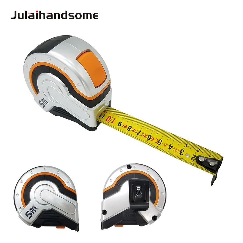Tape Measure 5m*25mm with Nylon Coating Self Lock Double Sided Graduation Metric Size Measuring Tape Anti-Shock and Non-Slip
Tape Measure 5m*25mm with Nylon Coating Self Lock Double Sided Graduation Metric Size Measuring Tape Anti-Shock and Non-Slip