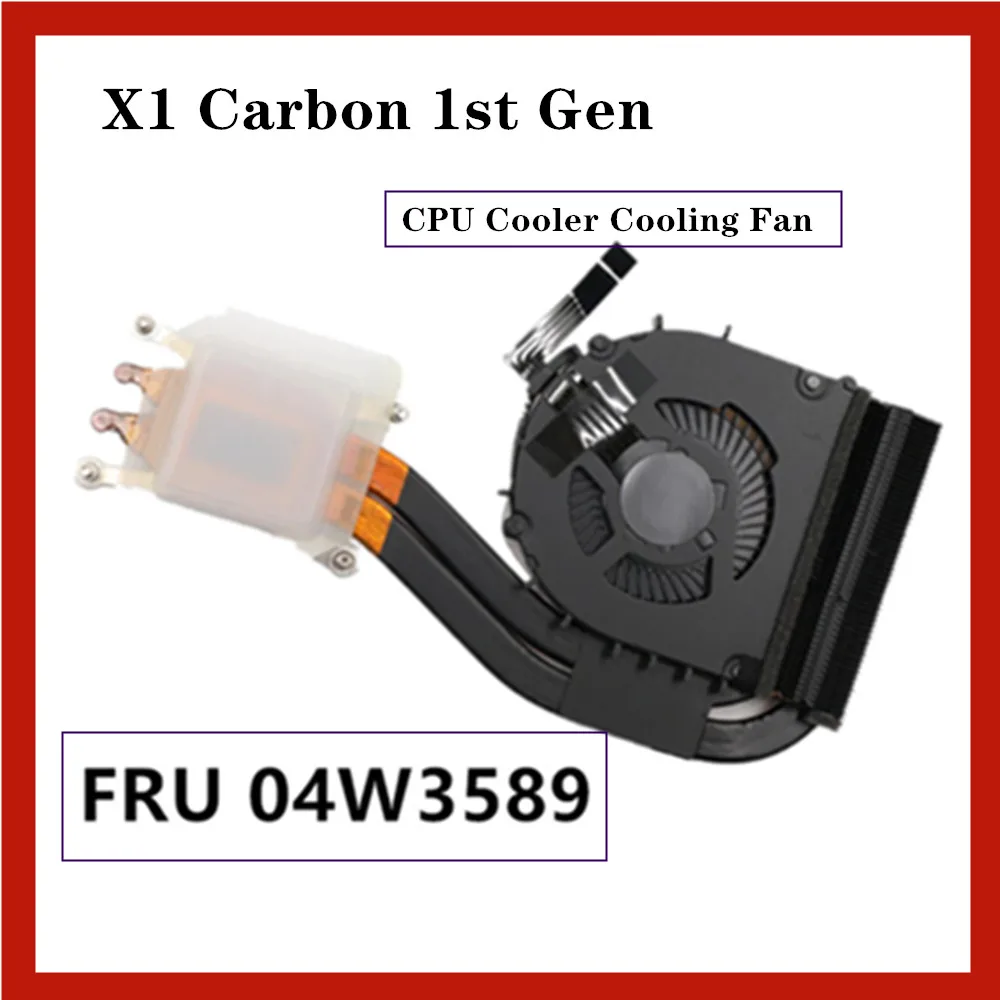 For Lenovo Thinkpad X1 Carbon 1st Gen 1 MT 34XX Heatsink CPU Cooler Cooling Fan FRU 04W3589
For Lenovo Thinkpad X1 Carbon 1st Gen 1 MT 34XX Heatsink CPU Cooler Cooling Fan FRU 04W3589