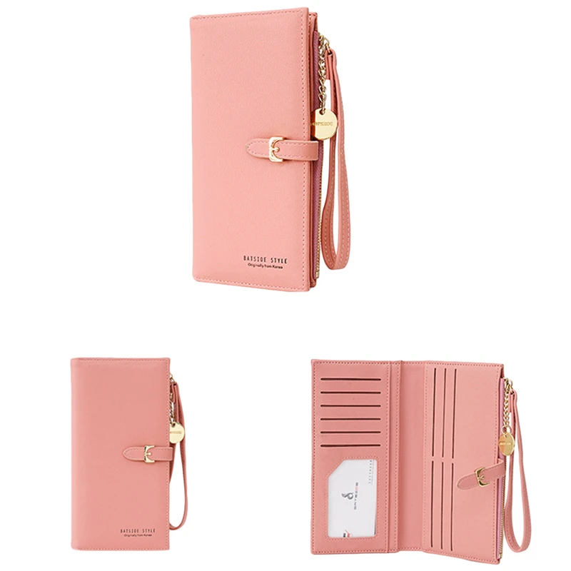 New Women Wallets Long Fashion Top Quality PU Leather Card Holder Female Purse Zipper For Women
New Women Wallets Long Fashion Top Quality PU Leather Card Holder Female Purse Zipper For Women
