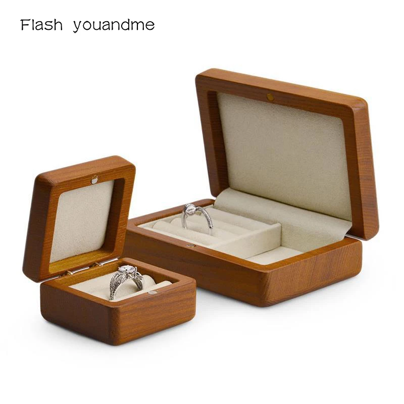 Fine Solid Wood Jewelry box Wedding Ring Box Minimalist Jewelry Storage Square-shaped Ring Box Wedding Gifts Jewelry Display Box
Fine Solid Wood Jewelry box Wedding Ring Box Minimalist Jewelry Storage Square-shaped Ring Box Wedding Gifts Jewelry Display Box