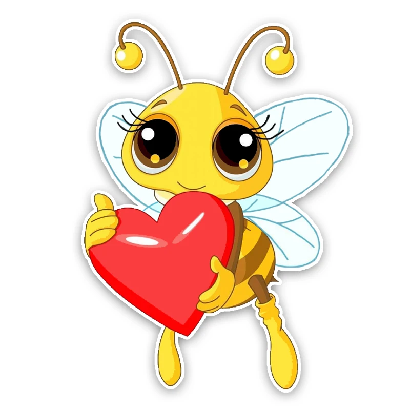 Interesting Lovely Cartoon Love Heart Bees Colored PVC Car Sticker Graphic Decoration ,Waterproof and Scratch Resistant16cm*12cm
Interesting Lovely Cartoon Love Heart Bees Colored PVC Car Sticker Graphic Decoration ,Waterproof and Scratch Resistant16cm*12cm