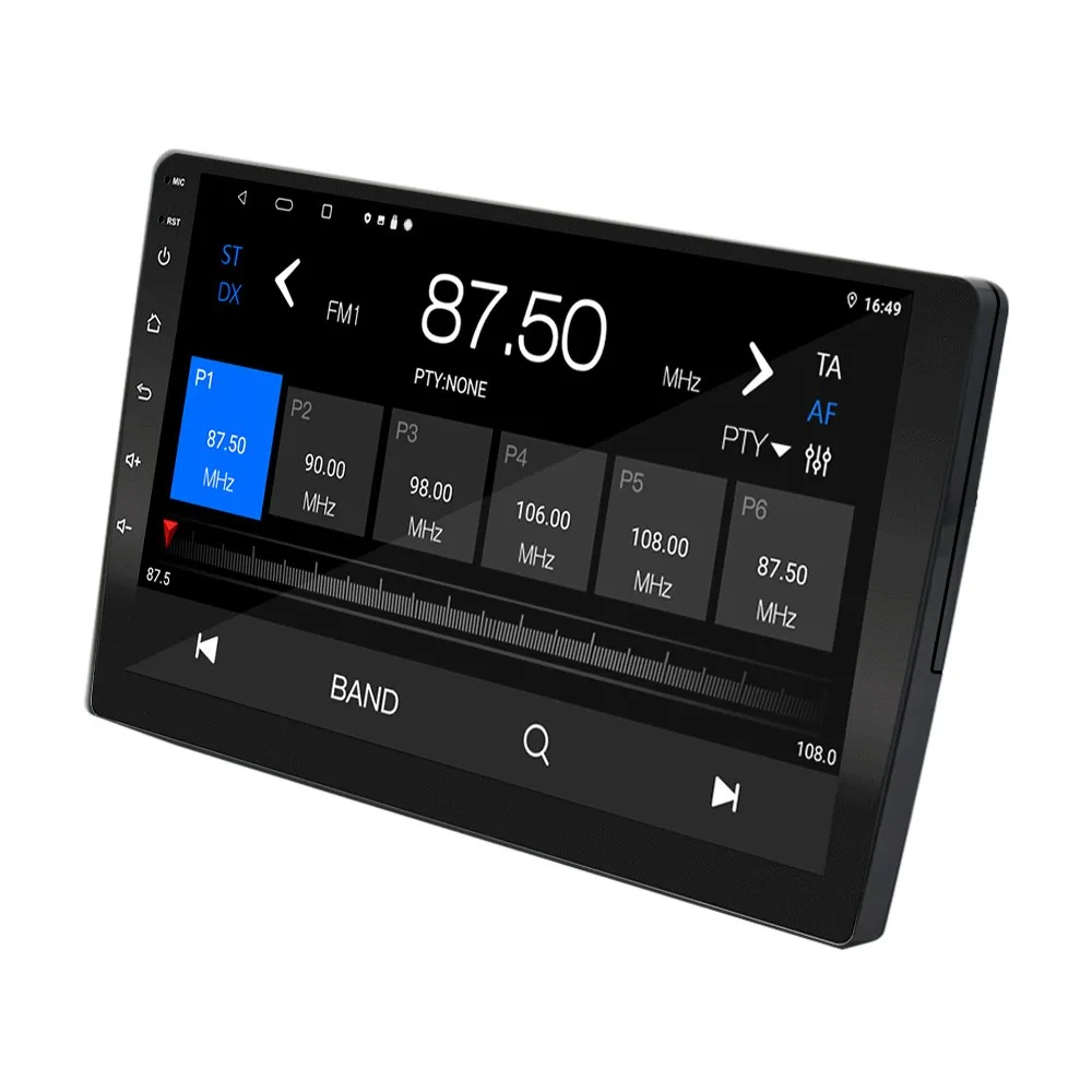 Car Multimedia Video Player Android 10.0 Auto MP5 Player 6+128G 9 inch Screen Stereo Music Radio Bluetooth GPS Navigation
Car Multimedia Video Player Android 10.0 Auto MP5 Player 6+128G 9 inch Screen Stereo Music Radio Bluetooth GPS Navigation