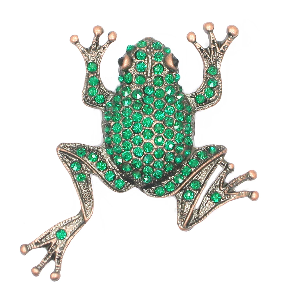 

Frog Brooches Women Men Banquet Brooch For Suits Dress Fashion Hat Scarf Backpack Pins party Gifts