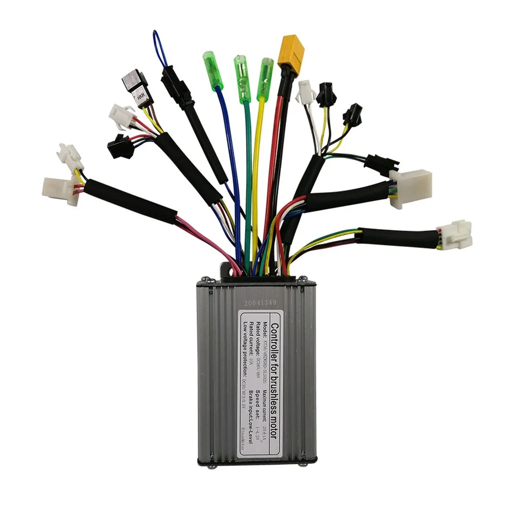 6 Mosfet 20A Electric Bicycle Square Wave KT Controller Waterproof And Anti-interference Brushless DC Motor Torque Controller
6 Mosfet 20A Electric Bicycle Square Wave KT Controller Waterproof And Anti-interference Brushless DC Motor Torque Controller