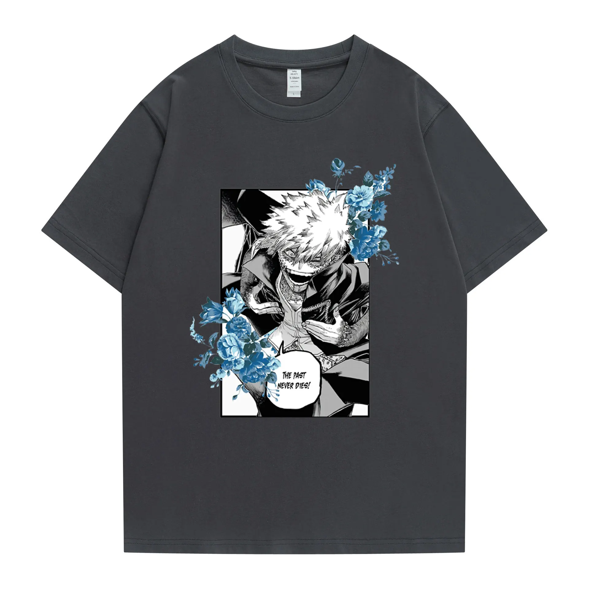 Japanese Anime My Boku No Hero Academia Katsuki Bakugou O-neck T-shirt Casual White Breathable Short Sleeve Tops Tshirt Harajuku
Japanese Anime My Boku No Hero Academia Katsuki Bakugou O-neck T-shirt Casual White Breathable Short Sleeve Tops Tshirt Harajuku