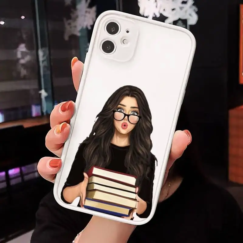 Girl Boss Pink Women Cartoon Phone Case Matte Transparent for iPhone 7 8 11 12 s mini pro X XS XR MAX Plus cover funda
Girl Boss Pink Women Cartoon Phone Case Matte Transparent for iPhone 7 8 11 12 s mini pro X XS XR MAX Plus cover funda