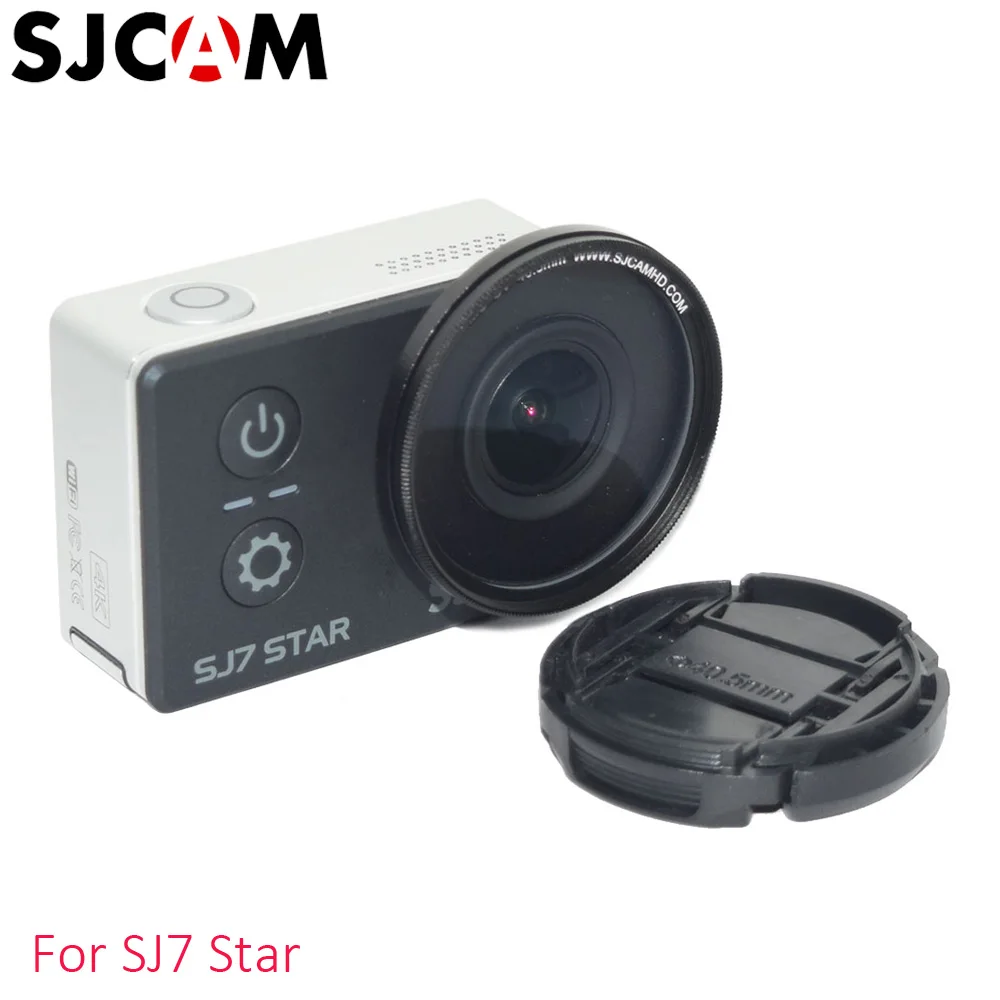 Оригинальный SJCAM SJ7 Star 40 5 мм объектив MC UV фильтр и защитный чехол идеально