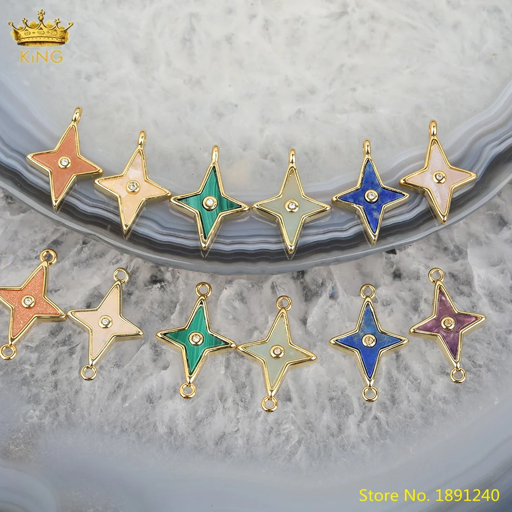 5pcs Natural Chalcedony Malachite Jaspers Cross Shape Pendant Fashion Jewelry,Plated Gold Bails Crystal Beads DIY Making
5pcs Natural Chalcedony Malachite Jaspers Cross Shape Pendant Fashion Jewelry,Plated Gold Bails Crystal Beads DIY Making